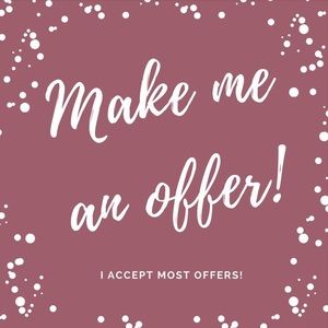 I ACCEPT OFFERS😊🌸